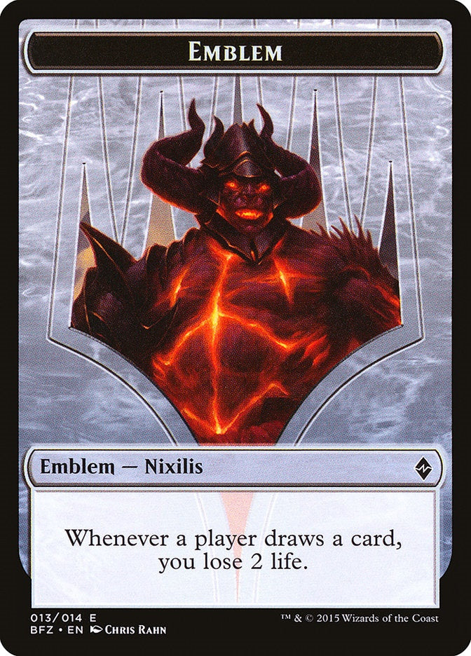 Ob Nixilis Reignited Emblem [013/014](BFZ-C)