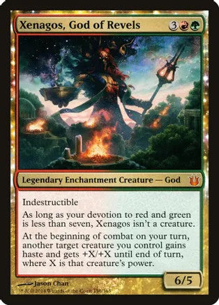 Xenagos, God of Revels (BNG-M) Light Play