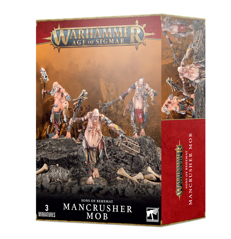 Age of Sigmar: Sons of Behemat- Mancrusher Mob