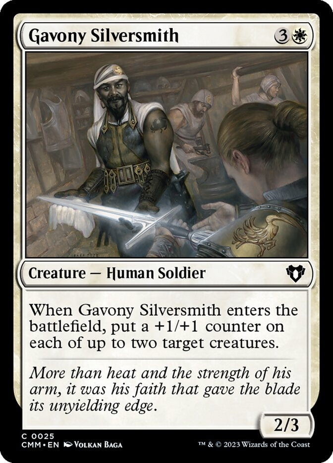 Gavony Silversmith [#0025] (CMM-C)