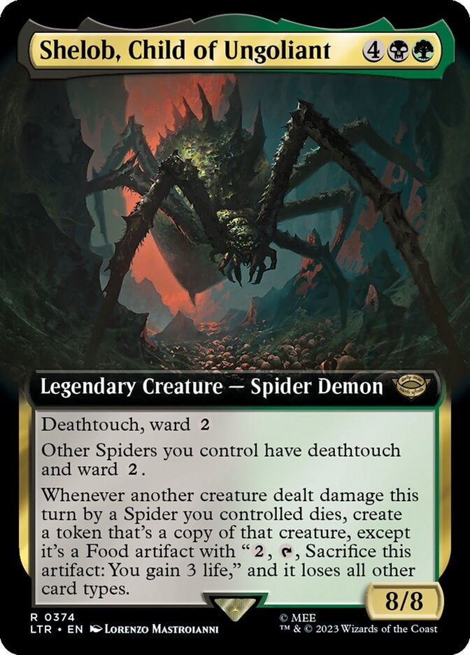 Shelob, Child of Ungoliant [#0374 Extended Art] (LTR-R)
