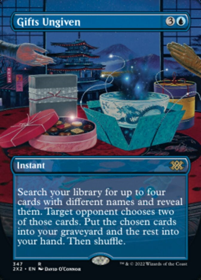 Gifts Ungiven [#347 Alternate-Art Borderless] (2X2-R)
