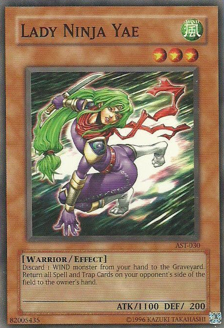 Lady Ninja Yae (AST-030) Common - Near Mint Unlimited
