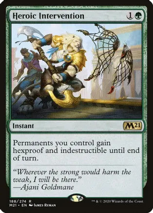 Heroic Intervention (M21-R-FOIL)