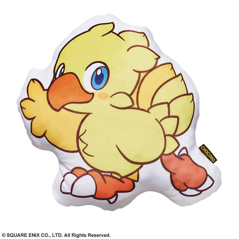 FINAL FANTASY FLUFFY FLUFFY CHOCOBO DIE-CUT CUSHION