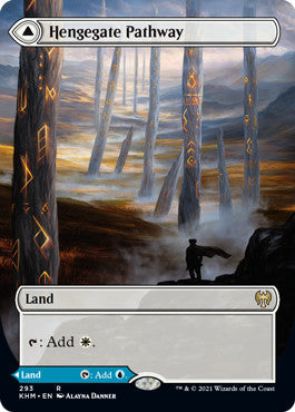 Hengegate Pathway // Mistgate Pathway [Alternate-Art Borderless #293] (KHM-R)