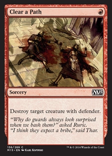 Clear a Path (M15-C)