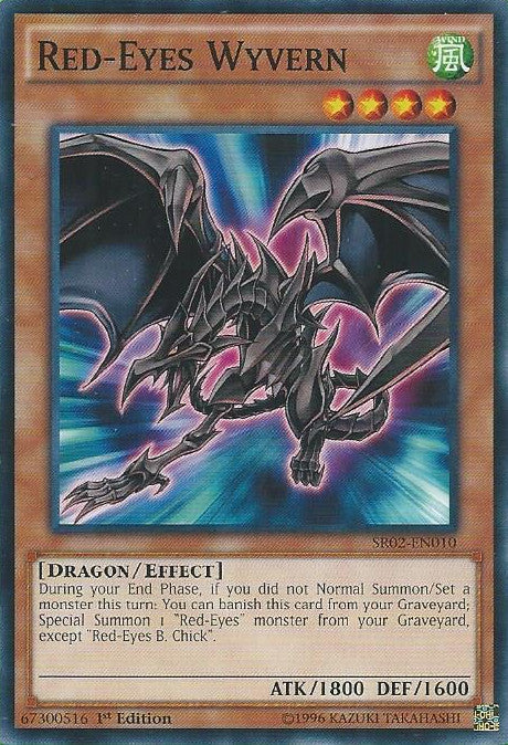Red-Eyes Wyvern (SR02-EN010) 1st Edition