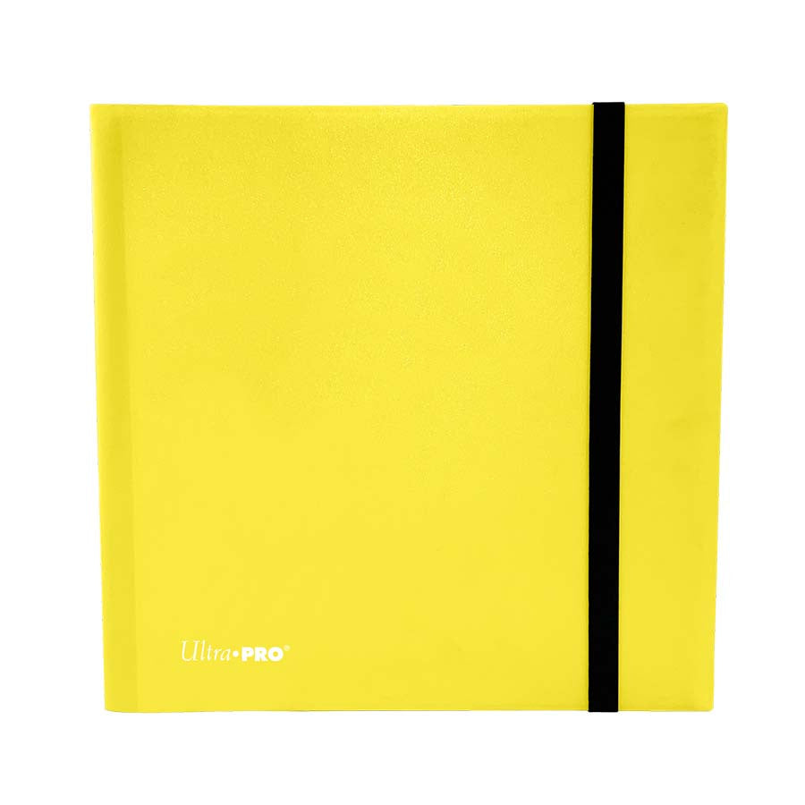 Ultra-PRO: 12-Pocket PRO-Binder - Eclipse: Lemon Yellow