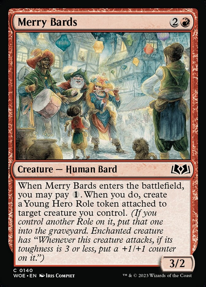 Merry Bards [#0140] (WOE-C)