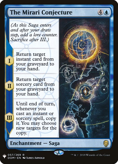 The Mirari Conjecture [Mystery Booster