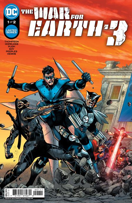 WAR FOR EARTH-3 #1 (OF 2) CVR A RAFA SANDOVAL