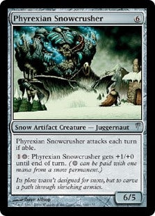 Phyrexian Snowcrusher (CSP-U)