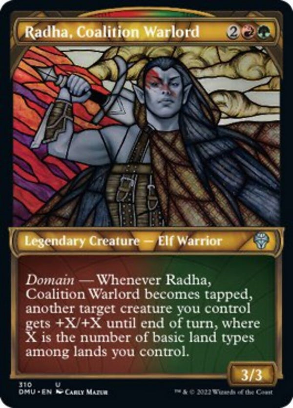 Radha, Coalition Warlord [#310 Showcase] (DMU-U)