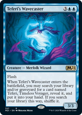 Teferi's Wavecaster [#327 Planeswalker Deck] (M21-R)