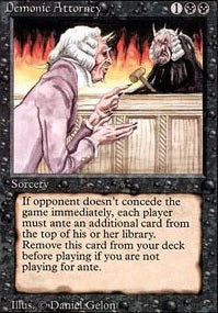 Demonic Attorney (3ED-R)