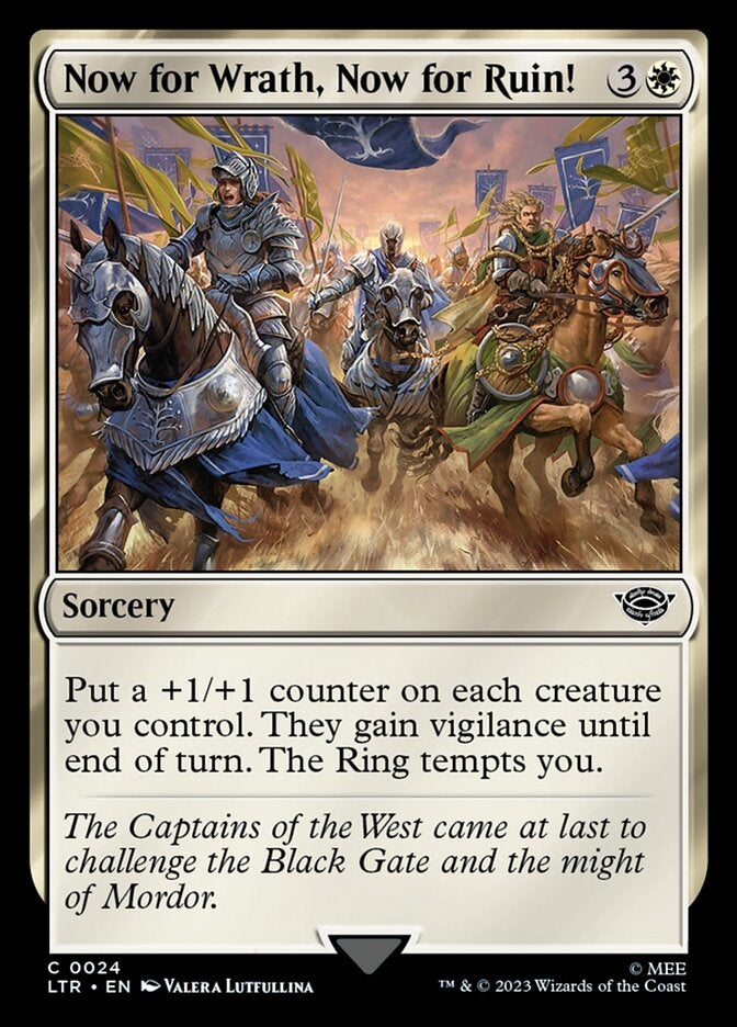 Now for Wrath, Now for Ruin! [#0024] (LTR-C)