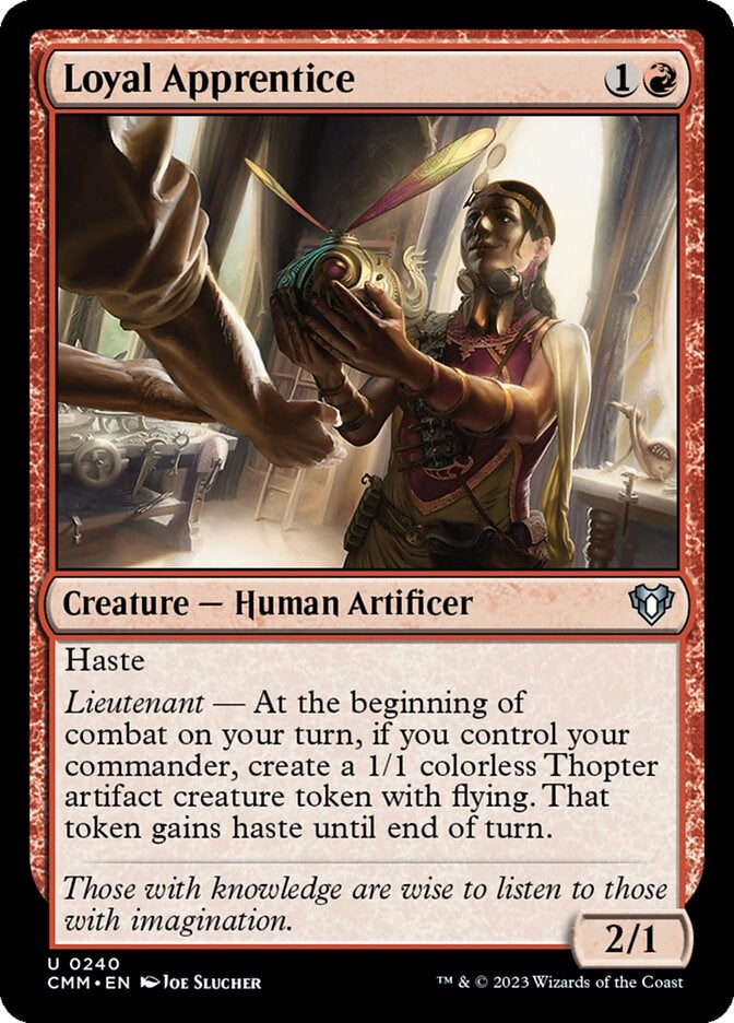 Loyal Apprentice [#0240] (CMM-U)