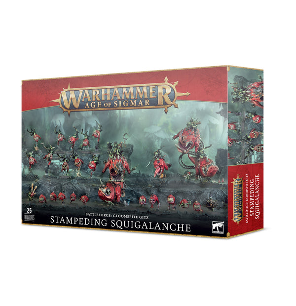 Age of Sigmar: 2022 Battleforce: Gloomspite Gitz - Stampeding Squigalanche