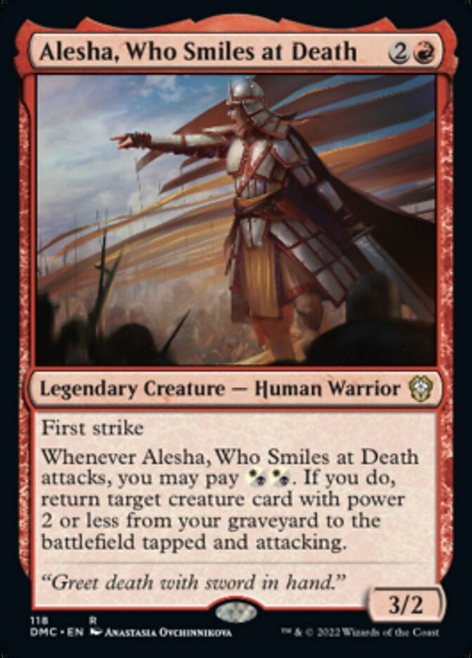 Alesha, Who Smiles at Death [