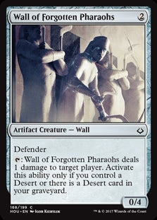 Wall of Forgotten Pharaohs (HOU-C-FOIL)
