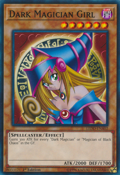 Dark Magician Girl (LEDD-ENA02) 1st Edition