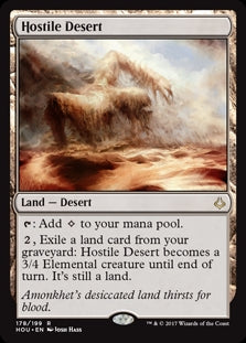 Hostile Desert (HOU-R-FOIL)