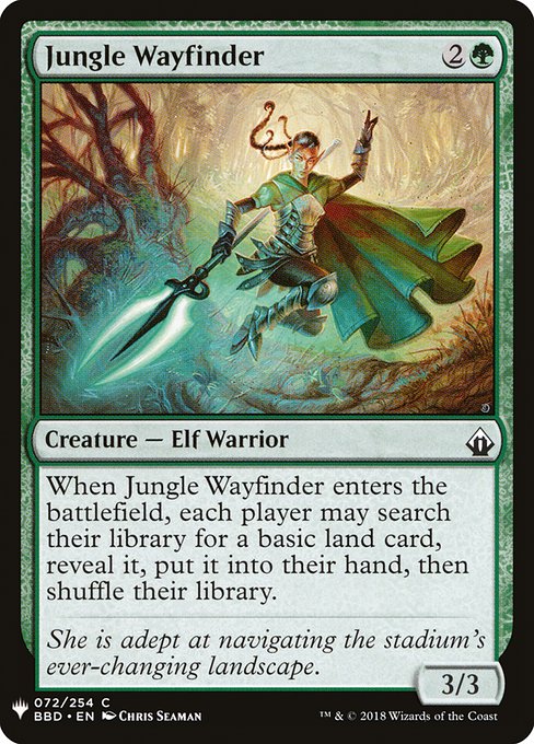Jungle Wayfinder [Mystery Booster #1246] (BBD-C)