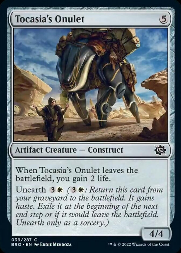 Tocasia's Onulet (BRO-C)