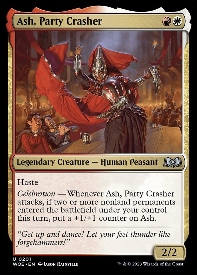 Ash, Party Crasher [#0201] (WOE-U)