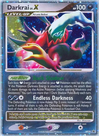 Darkrai Lv.X (DP19) Light Play