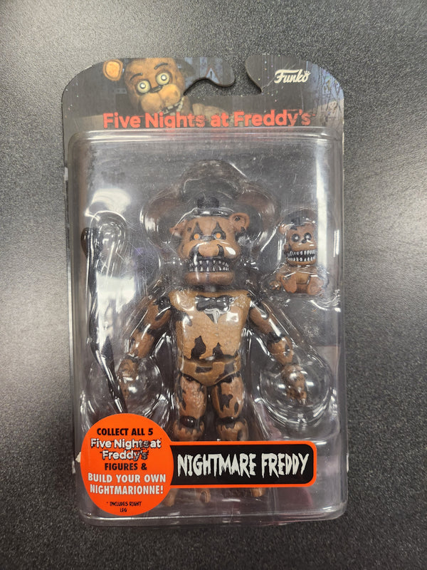 2016 FNAF Funko Nightmare Chica 5” Figure Five Nights At Freddy's