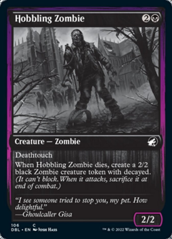 Hobbling Zombie [#106] (DBL-C)