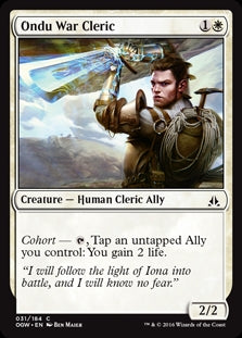 Ondu War Cleric (OGW-C)