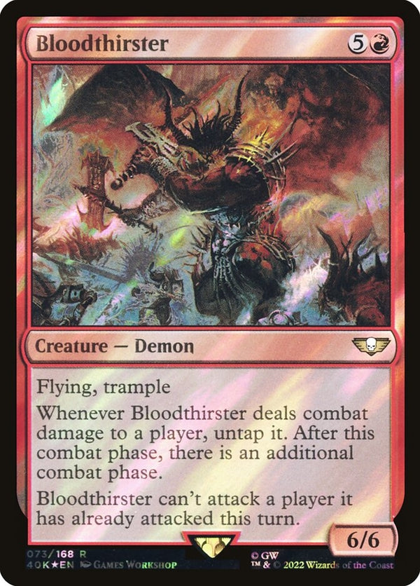 Bloodthirster [#073 Surge Foil] (40K-R-FOIL)