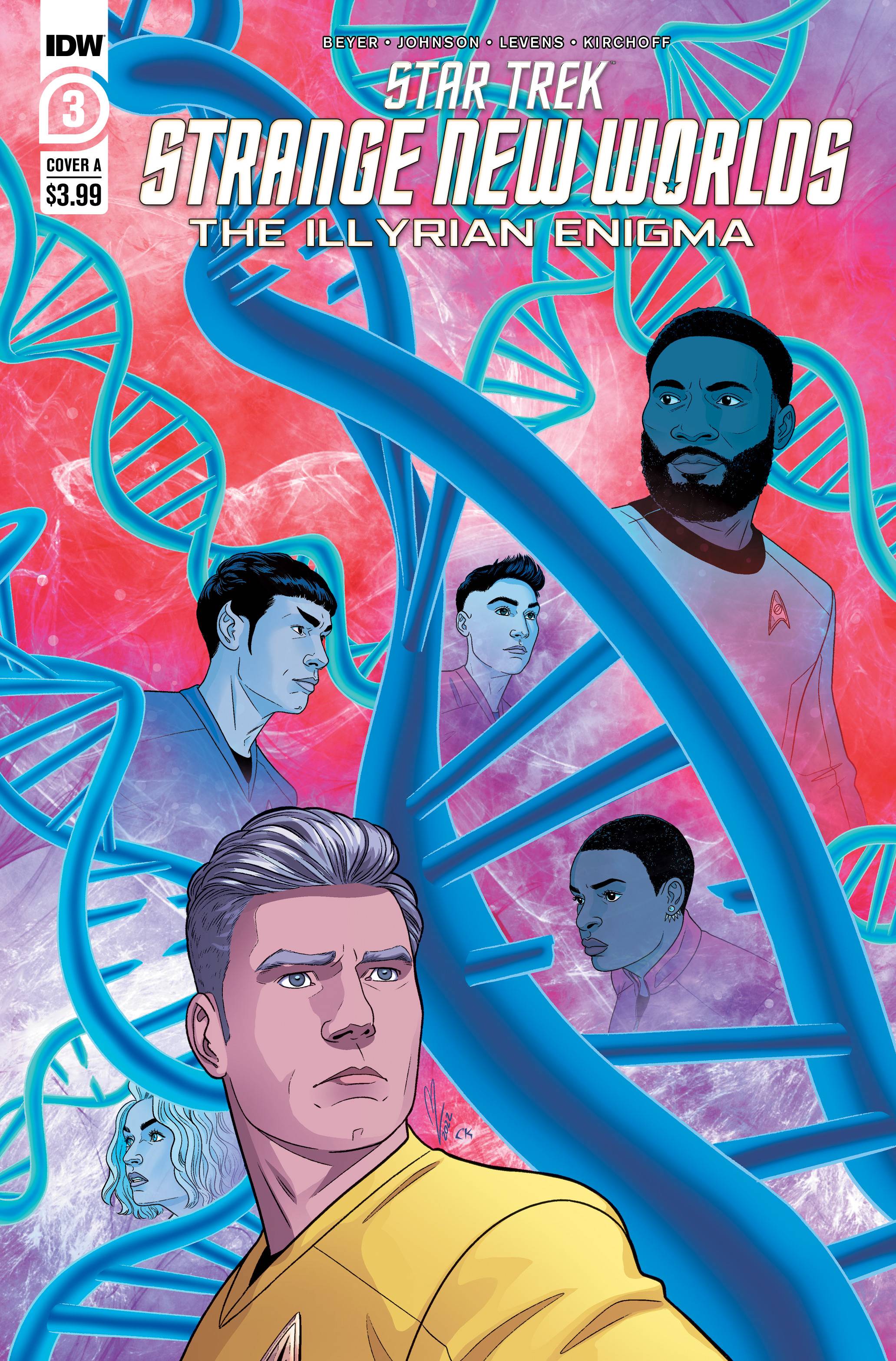 STAR TREK SNW ILLYRIAN ENIGMA #3 CVR A LEVENS