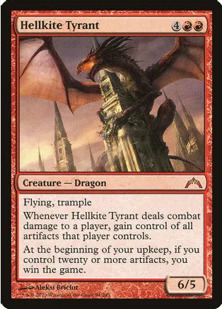 Hellkite Tyrant (GTC-M) Moderate Play