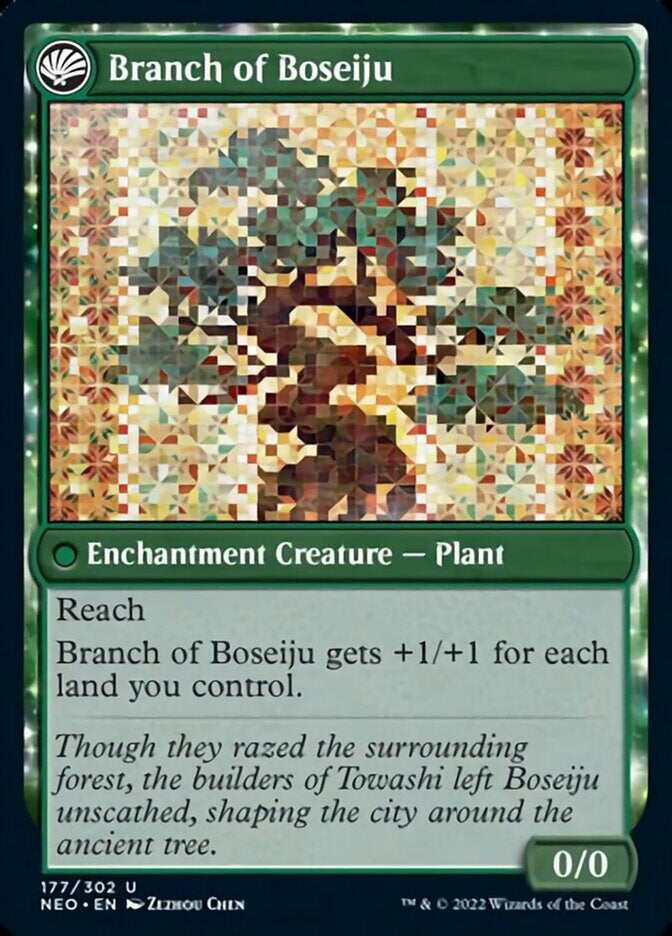 Boseiju Reaches Skyward // Branch of Boseiju (NEO-U)