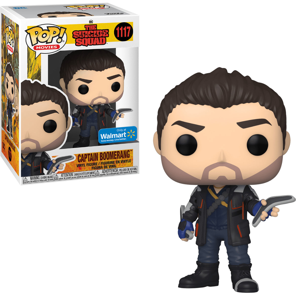 POP Figure: DC The Suicide Squad #1117 - Captain Boomerang (Walmart)
