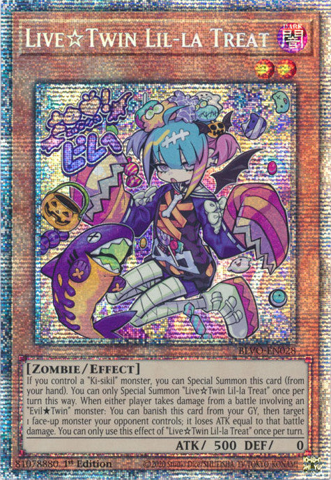 Live Twin Lil-la Treat (Starlight Rare) (BLVO-EN028) Starlight Rare - Near Mint 1st Edition