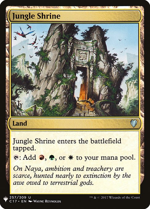 Jungle Shrine [Mystery Booster #1677] (C17-U)