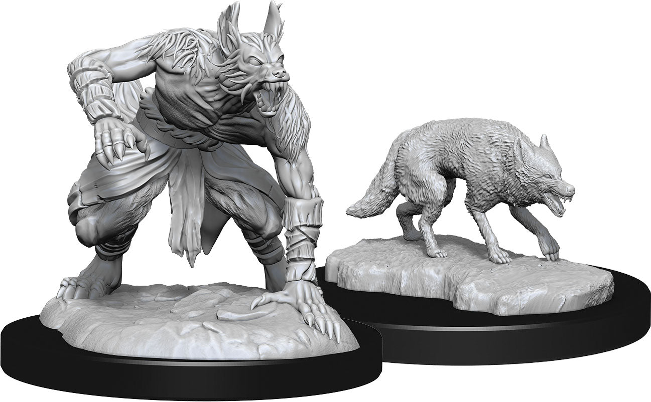 D&D: Nolzur's Marvelous Miniatures - Jackalwere & Jackal (90244)