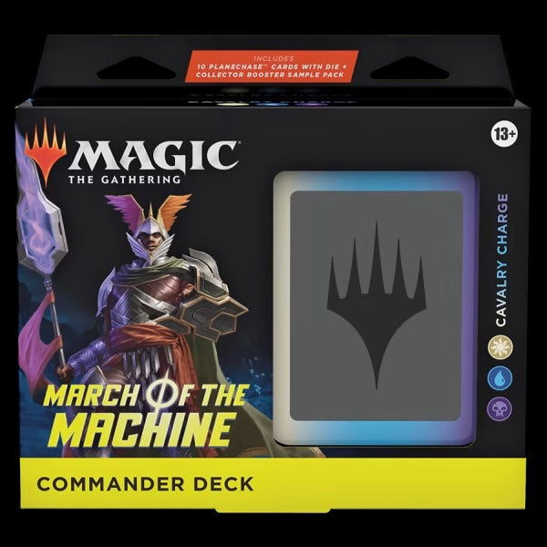 Magic The Gathering Wilds of Eldraine Commander Deck - Virtue and Valor  (100-Card Deck, 2-Card Collector Booster Sample Pack + Accessories)