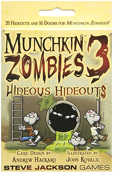 Munchkin Zombies 3 - Hideous Hideouts