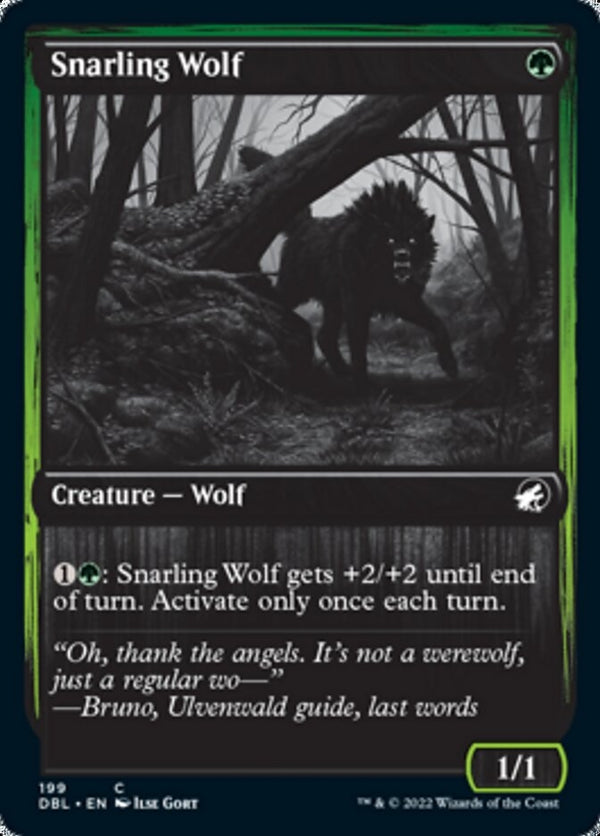 Snarling Wolf [#199] (DBL-C)