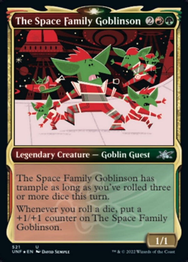 The Space Family Goblinson [#521 Galaxy Foil / Showcase] (UNF-U)