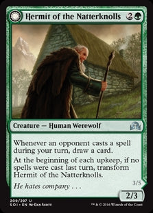 Hermit of the Natterknolls // Lone Wolf of the Natterknolls (SOI-U)