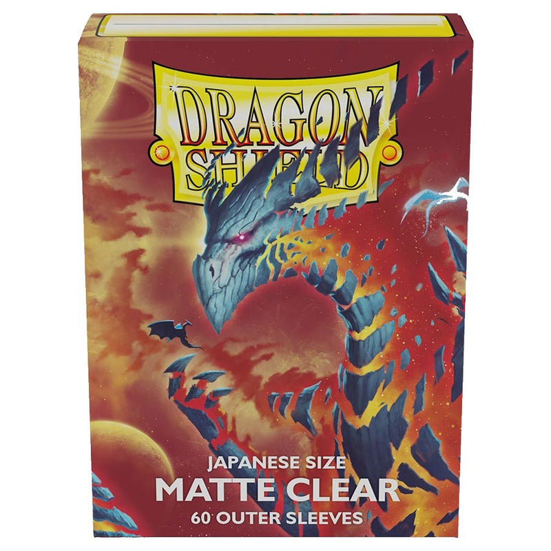 Dragon Shield: Mini - Matte Clear: Outer Sleeves  60 Count