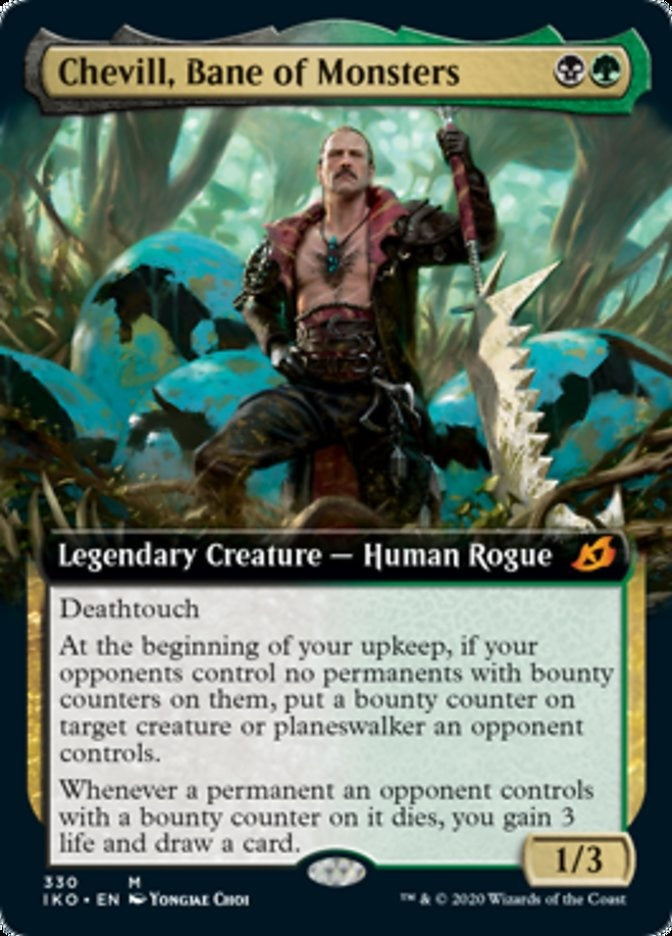 Chevill, Bane of Monsters [#330 Extended Art] (IKO-M)