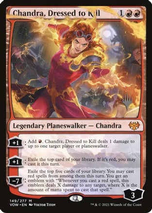 Chandra, Dressed to Kill (VOW-M-PP-FOIL)